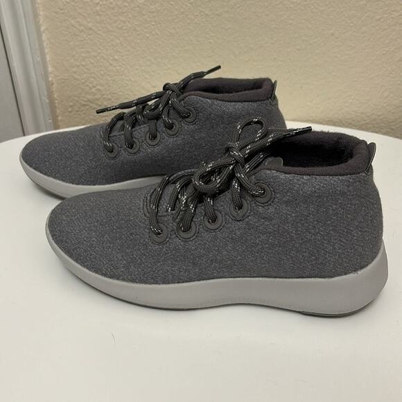 ALLBIRDS Women's Wool Runner-Up Mizzle Medium Light Grey Size 8 New Box - Picture 4 of 11